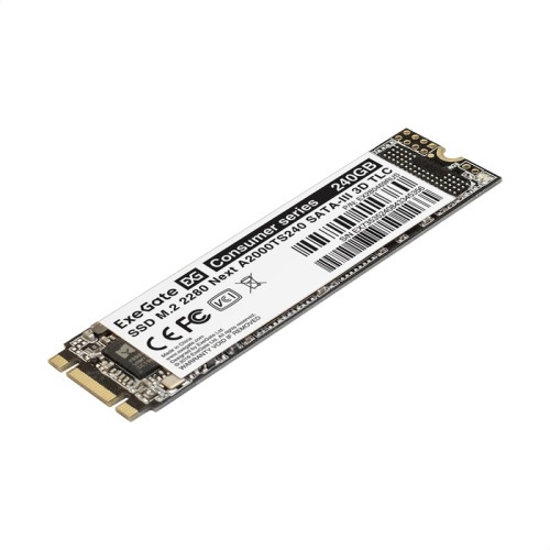 SSD ExeGate EX280469RUS A2000MNext 240 Gb M.2 2280 3D TLC SATA-III