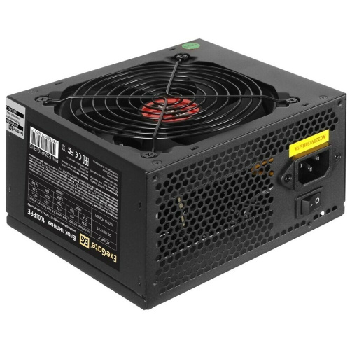 Блок питания ExeGate 1000PPE (EX292161RUS-PC) 1000W (ATX, APFC, PC, (80 Plus), 12cm fan, 24pin, black, кабель 220V