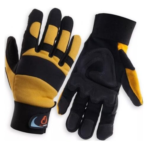 Перчатки защитные от вибрации Jeta Safety JAV01-VP-9/L швы Кевлар р.L/9