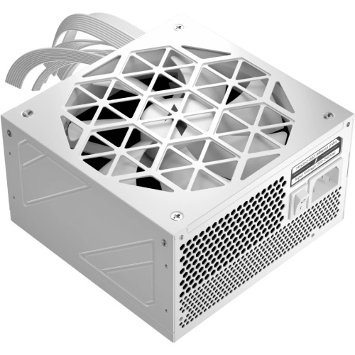 Блок питания1STPLAYER ACK Standard 650W White (HA-650AC1-WH)/ ATX 2.4, APFC, 80 Plus Standard, Double Forward, Teapo main cap, 140mm fan, non-modular