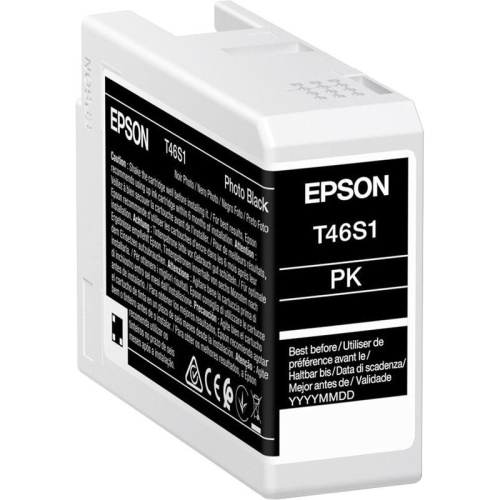 Картридж Epson C13T46S100 T46S1 (C13T46S100) Singlepack PhotoBlack T46S1 UltraChromePro10 ink 25ml