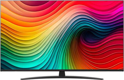 55" Телевизор LG 55NANO81A6A.ARUG черный 3840x2160, 4K UHD, 60 Гц, Wi-Fi, Smart TV, WebOs