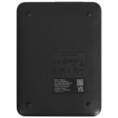 1 ТБ Внешний HDD WD Elements Portable [WDBUZG0010BBK-CESN]