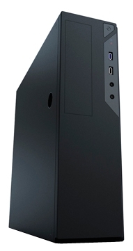 Корпус POWERMAN EL501 (6116779) Desktop / SFF, mATX-miniITX, 300W PM-300ATX, USB3.0x2 + Audio, черный
