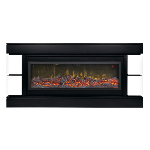 Электрокамин RealFlame Denver 42/BV BLM черный с очагом Beverly 1000