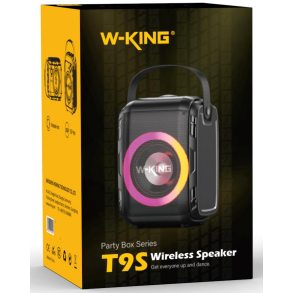 Портативная колонка W-King T9 S black