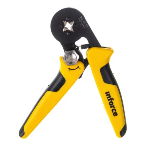 Пресс-клещи Inforce 06-19-13 квадратные с регулировочным винтом 0,2–16 мм2