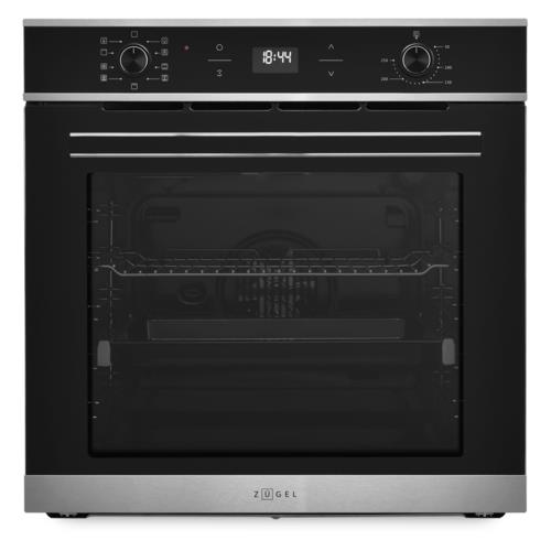 Электрический духовой шкаф ZUGEL ZOE602X черный