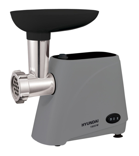 Мясорубка Hyundai HY-MG4391 серый/черный