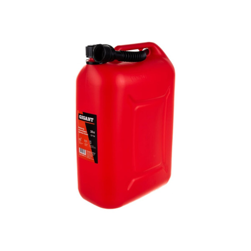 Канистра пластиковая красная Gigant CP-04 25л