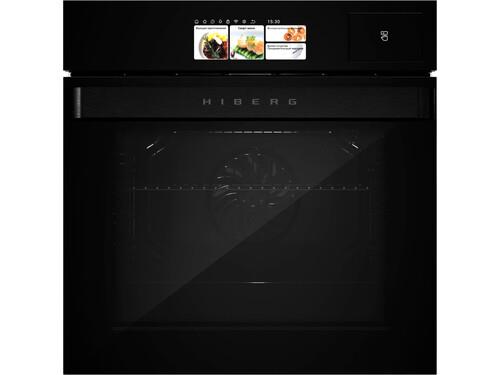 Электрический духовой шкаф HIBERG S-VM 6615 B i-SMART черный