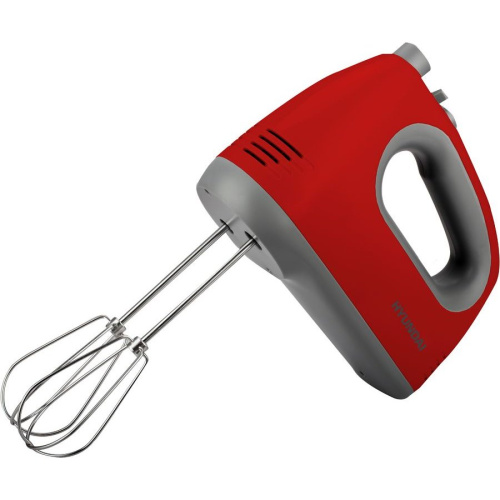 Миксер ручной Hyundai HYM-H4511 красный/серый