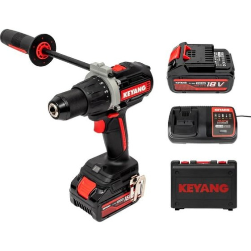 Дрель-шуруповерт KEYANG DM20BLH-100E (Set) ударная 2 АКБ + ЗУ