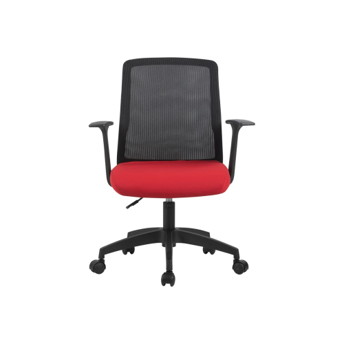 Кресло Cactus CS-MC222-BKRD черный сиденье темно-красный