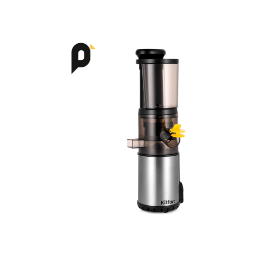 Соковыжималка Kitfort КТ-1152 серебристый и черный