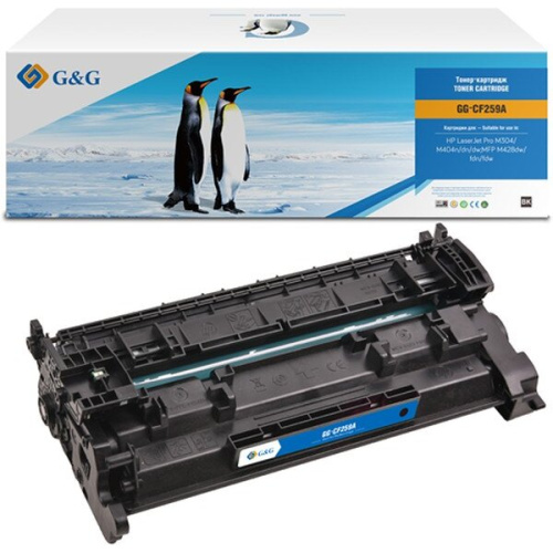 Картридж лазерный G&G GG-CF259A (есть ограничения по прошивке) черный (3000стр.) для HP LJ M304/M404/MFP M428