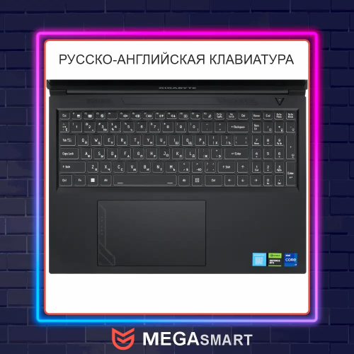 16" Ноутбук GIGABYTE G6 KF (KF-H3KZ853KD) Intel Core i7-13620H/16Gb/SSD512 ГБGb/RTX4060 8Gb/16"/IPS/FHD+/165Hz/NoOS/Black