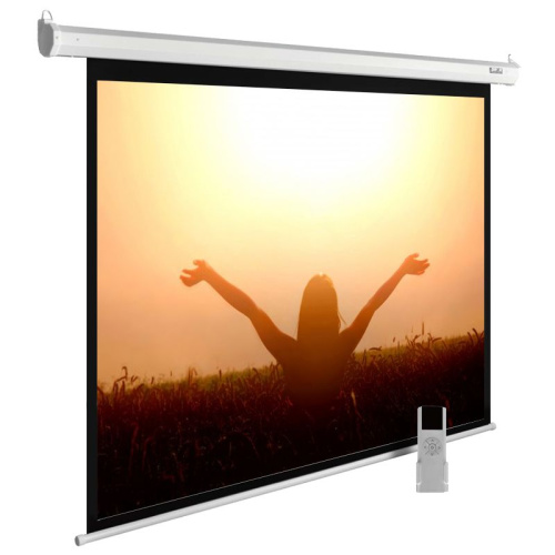 Экран Cactus 165x220см MotoExpert CS-PSME-220x165-WT 4:3 рулонный белый (мотор)