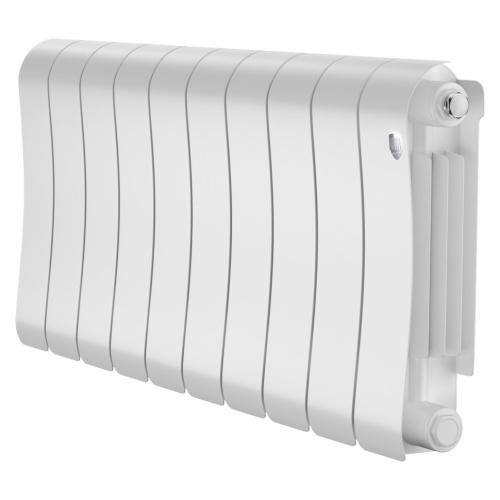 Биметаллический радиатор отопления Royal Thermo Infinity 300 10 секций Bianco Traffico