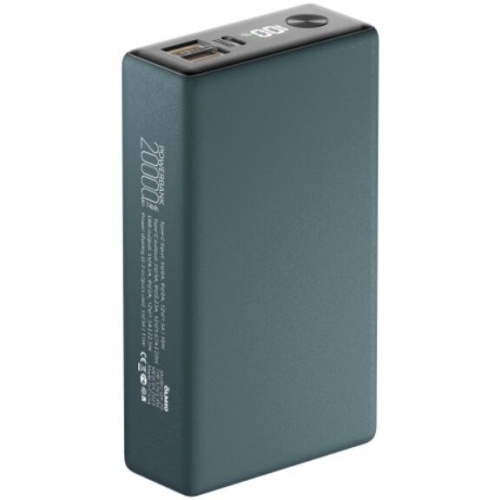 Внешний АКБ OLMIO QX-20 20000mAh 22.5W темно-зеленый