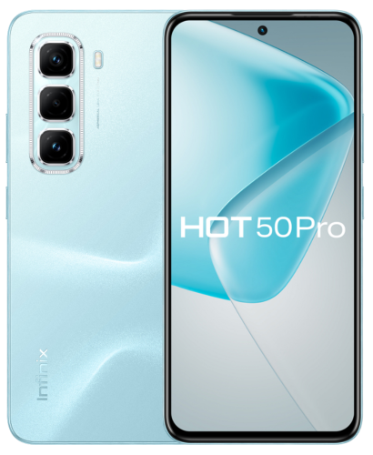 Смартфон Infinix Hot 50 Pro 8/256 Гб Lte Голубой