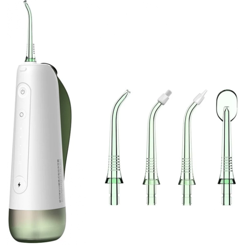 Ирригатор Oclean W10 с 2 насадками Зеленый