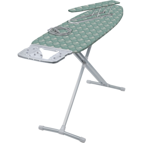 Гладильная доска Ника 10+ НТ10+/17 Оливковый с ракушками