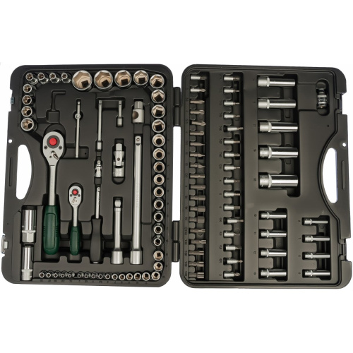 Набор головок и приспособлений Force 41082R-5 6-ти гран. 1/2, 1/4 108 предметов