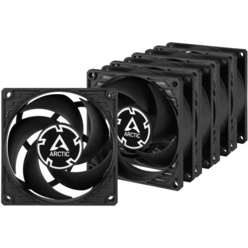 Вентилятор ARCTIC P8 Value Pack (ACFAN00153A) (Black/Black) (5pc)