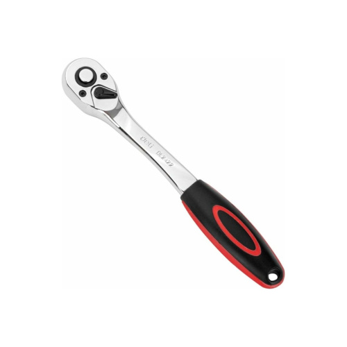 Ключ трещотка Deli DL2422 3/8" длина 200мм, 72 зуба