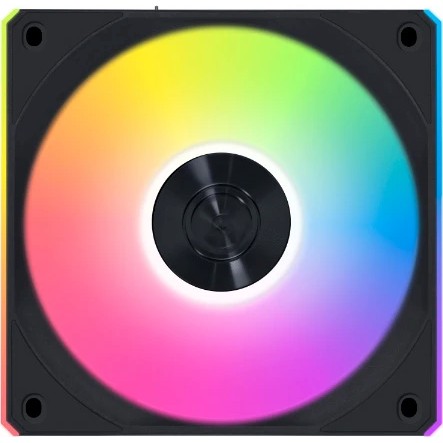 Вентилятор Lian Li Uni Fan CL Wireless 120 Reverse Blade (G99.12RCL1W1B.R0) / 12RCL1W1B Black / 120x124x28мм (PWM, ARGB, 2150 об/мин (Max.), 30,8dBa)