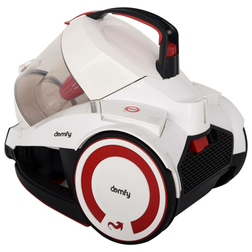 Пылесос Domfy DSC-VC505 белый/красный