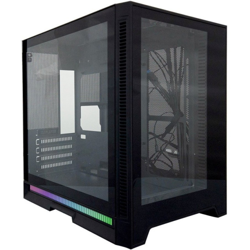 Корпус 1STPLAYER Steam Punk SP6 (SP6-G-BK) Black/mATX, TG