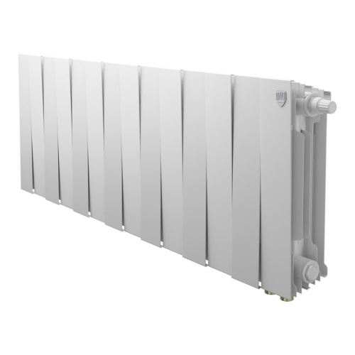Биметаллический радиатор отопления Royal Thermo PianoForte 300 белый VR80 14 секций