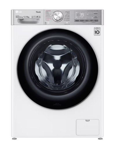 Стирально-сушильная машина LG TW4V9BC9E белый 12/8