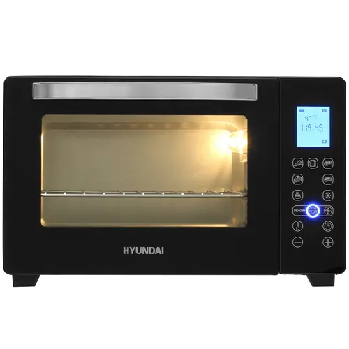 Мини-печь Hyundai MIO-HY096 28л. черный