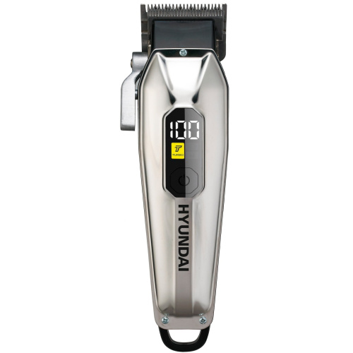 Машинка для стрижки Hyundai H-HC7110 черный/черный (насадок в компл 6шт)