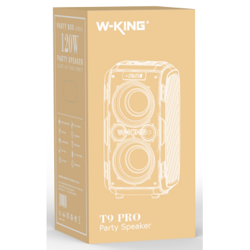 Портативная колонка W-King T9 PRO (Two mic)