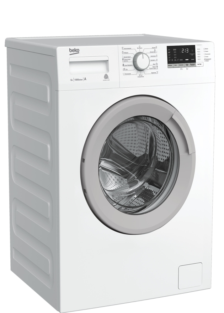 Стиральная машина Beko WHE6512ZSW Стиральная машина Beko WHE6512ZSW — Дополнительный ракурс