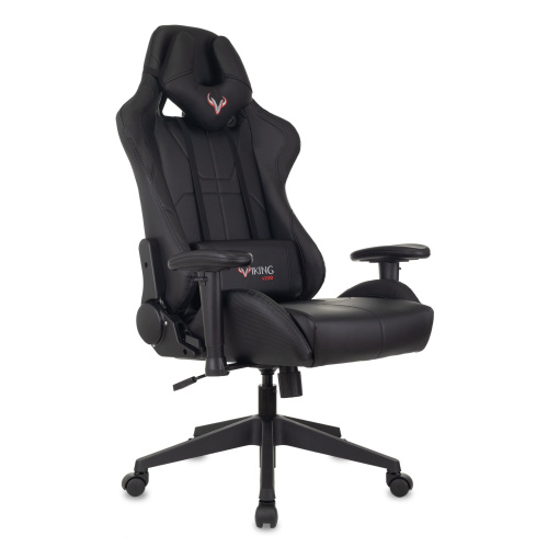 Кресло Zombie Viking 5 Aero Edition Black эко.кожа черный
