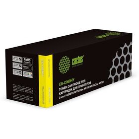 Картридж лазерный Cactus CS-C069HY 069H желтый 5500стр для Canon i-Sensys MF752Cdw MF752/MF754Cdw MF754