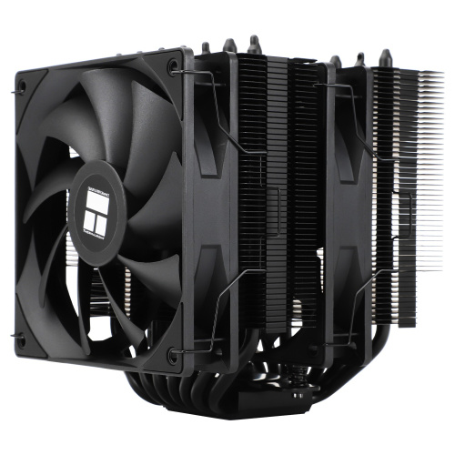 Кулер Thermalright Phantom Spirit 120 SE Black (PS120-SE-bl) 4-pin PWM, 154mm, Ni/Cu, 7x6mm, 2x120mm, 66.17CFM, 25.6dBA, 1500RPM