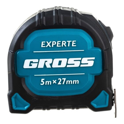 Рулетка Gross Experte 32575 5м x 27мм/двухкомпон. корпус/магнит