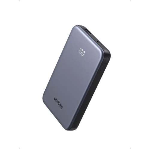 Внешний аккумулятор UGREEN PB507 (75131B) 10000mAh Two-way Fast Charging 20W Power Bank Space Gray
