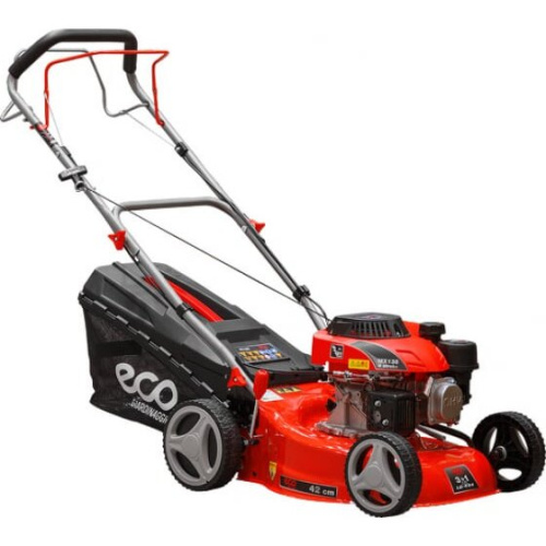 Газонокосилка бензиновая ECO LG-434 (3.5 л.с., шир. 42 см, мульчир., травосборник)