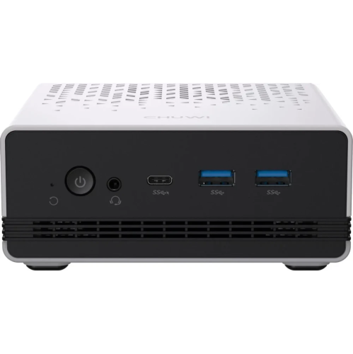 Компьютер Chuwi Ubox (CWI604R57P) AMD Ryzen 5 7430U(2.3Ghz)/16384Mb/512PCISSDGb/Int:AMD Radeon/BT/WiFi/war 1y/1.35kg/Iron Gray/Win11Pro + DDR4