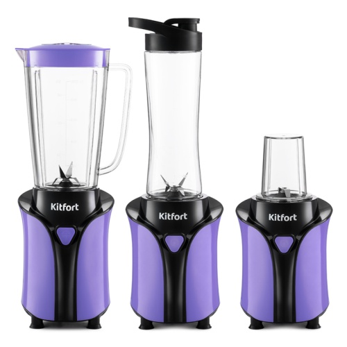 Блендер стационарный Kitfort KT-3034-1 фиолетовый