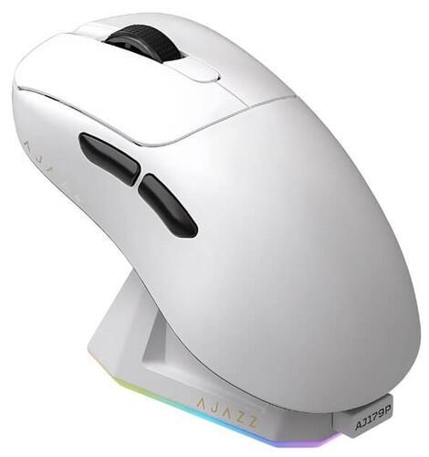 Мышь беспроводная/проводная AJAZZ AJ179 PRO [AJ179PRO-WHITE] белый