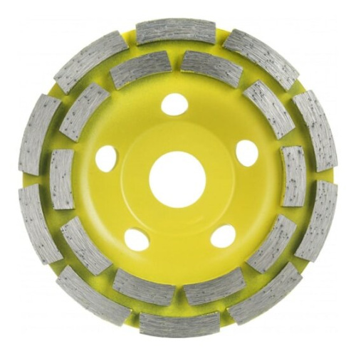 Чашка алмазная сегментная двухрядная по бетону Diamond Industrial DIDCH125S 125 мм
