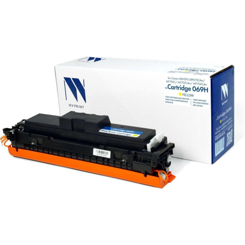 Тонер-картридж NV Print NV-069HY Yellow для Canon iSENSYS LBP673Cdw/MF750C/MF752Cdw/MF754Cdw (5500k)